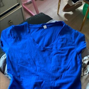 Blue Short Sleeve Women's Tee